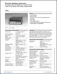 Click here to download PCD45.223PX01 Datasheet