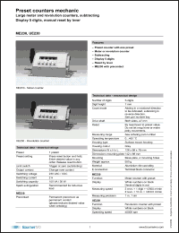 Click here to download ME203.010A03G Datasheet