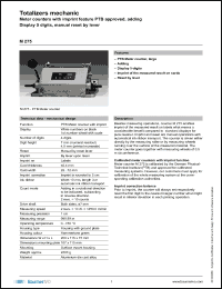 Click here to download M275 Datasheet