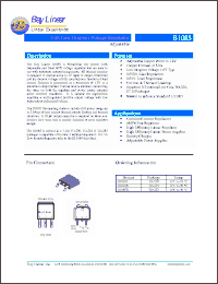 Click here to download B1085 Datasheet