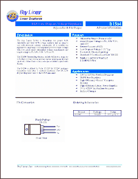 Click here to download B1584T-3.3 Datasheet