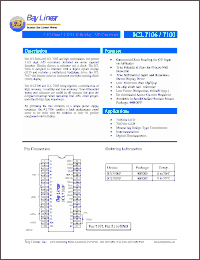 Click here to download ICL7106P Datasheet