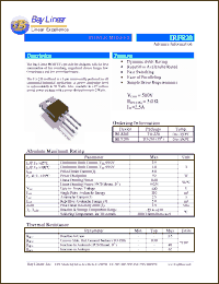 Click here to download IRL820 Datasheet