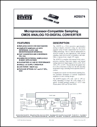Click here to download ADS574AU/1K Datasheet