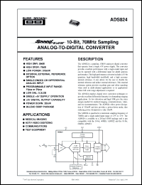 Click here to download ADS824 Datasheet