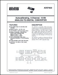 Click here to download ADS7832 Datasheet