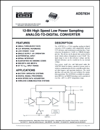 Click here to download ADS7834PB Datasheet