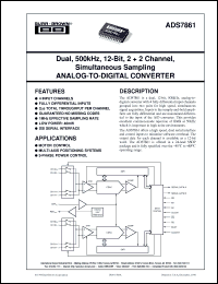 Click here to download ADS7861EB/2K5 Datasheet