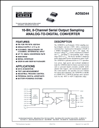 Click here to download ADS8344N Datasheet