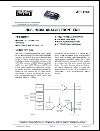 Click here to download AFE1144E/1K Datasheet