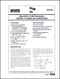 Click here to download DAC56 Datasheet