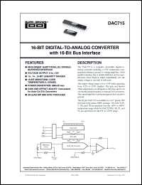 Click here to download DAC715 Datasheet