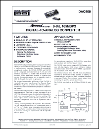 Click here to download DAC908E Datasheet