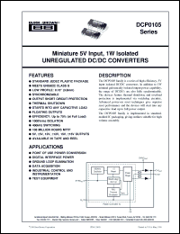 Click here to download DCP010505DP Datasheet