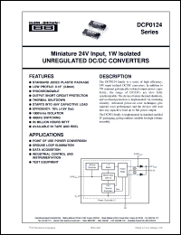 Click here to download DCP012415DP Datasheet
