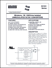 Click here to download DCV010505DP Datasheet