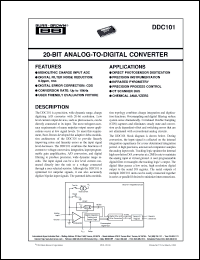 Click here to download DDC101U Datasheet