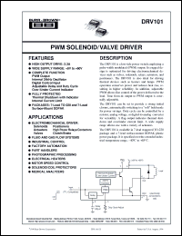 Click here to download DRV101F Datasheet