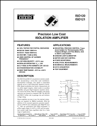 Click here to download ISO121G Datasheet