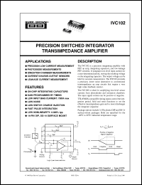 Click here to download IVC102P Datasheet