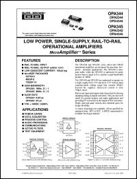 Click here to download OPA4345EA/2K5 Datasheet