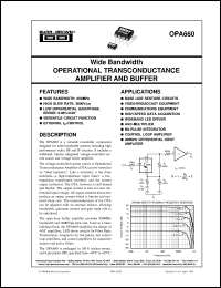 Click here to download OPA660AU Datasheet