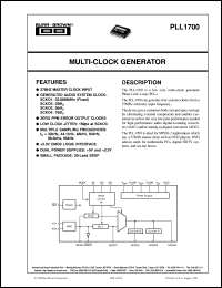Click here to download PLL1700E/2K Datasheet