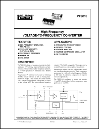 Click here to download VFC110AG Datasheet