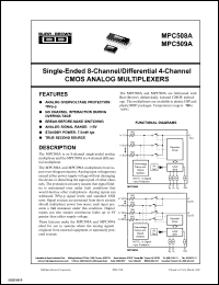 Click here to download MPC509AP Datasheet