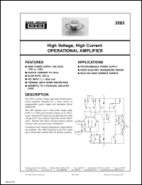 Click here to download 3583JM Datasheet