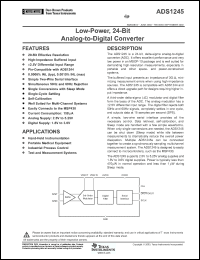 Click here to download ADS1245IDGST Datasheet