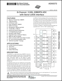 Click here to download ADS5272 Datasheet