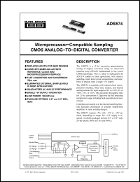 Click here to download ADS574 Datasheet