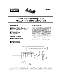 Click here to download ADS7811 Datasheet