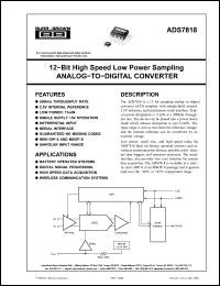 Click here to download ADS7818EB Datasheet