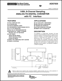 Click here to download ADS7830IPWT Datasheet