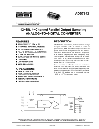 Click here to download ADS7842 Datasheet