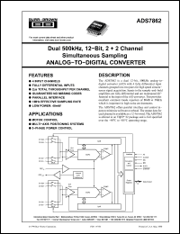 Click here to download ADS7862YB Datasheet