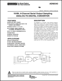 Click here to download ADS8343E Datasheet
