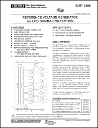 REFERENCE VOLTAGE GENERATOR IC BUF12800