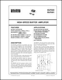 Click here to download BUF600 Datasheet