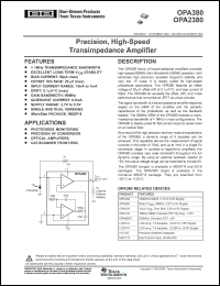 Click here to download OPA656 Datasheet