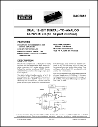 Click here to download DAC2813 Datasheet