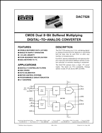 Click here to download DAC7528 Datasheet