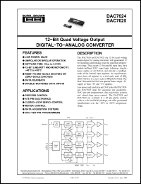 Click here to download DAC7625 Datasheet