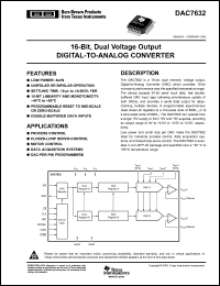Click here to download DAC7632VFR Datasheet
