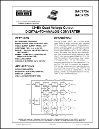 Click here to download DAC7724 Datasheet
