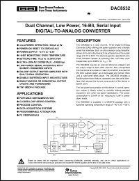 Click here to download DAC8532 Datasheet