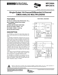 Click here to download MPC507 Datasheet