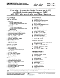 Click here to download MSC1201Y2RHHT Datasheet